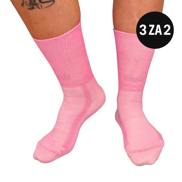 PREMIUM CIKLAM - merino nogavice