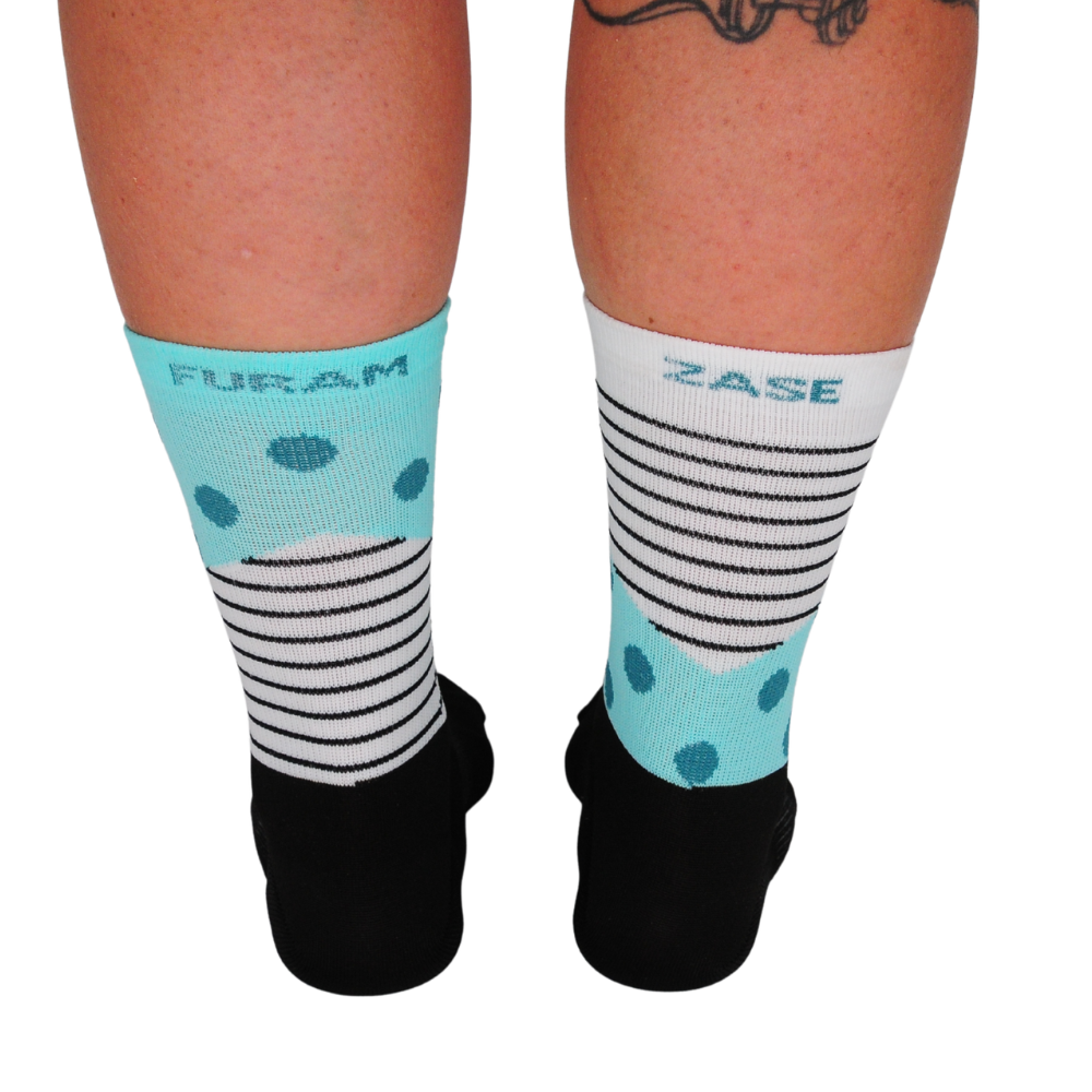 CLASH MINT- sport nogavice