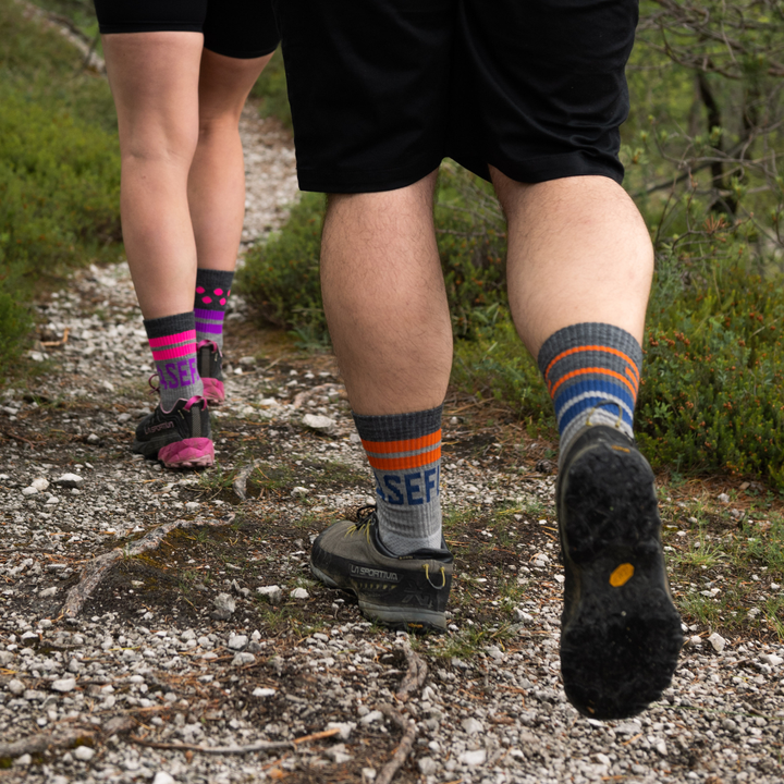 TRAVERSE HIGH - merino/sport nogavice
