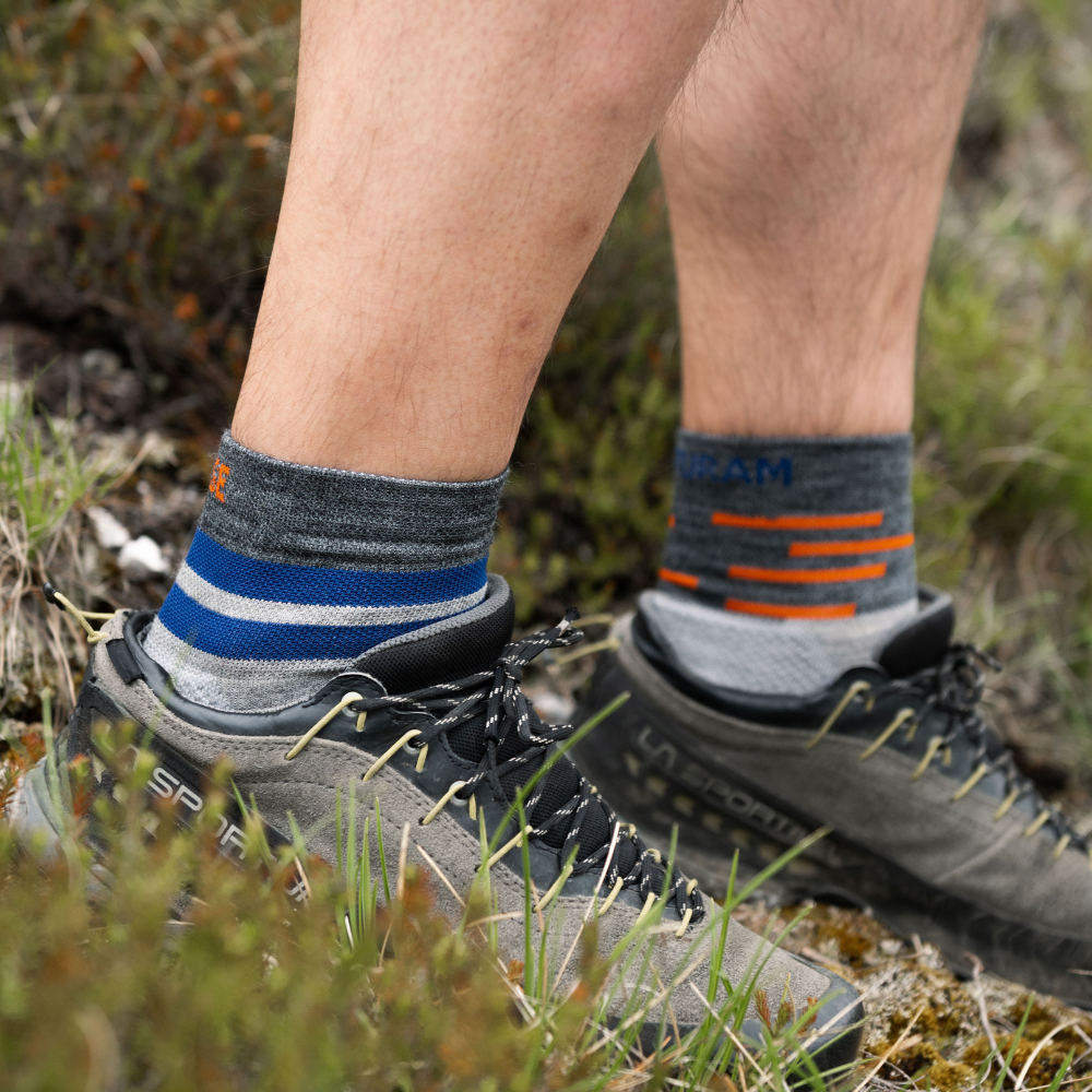 TRAVERSE MID - merino/sport nogavice