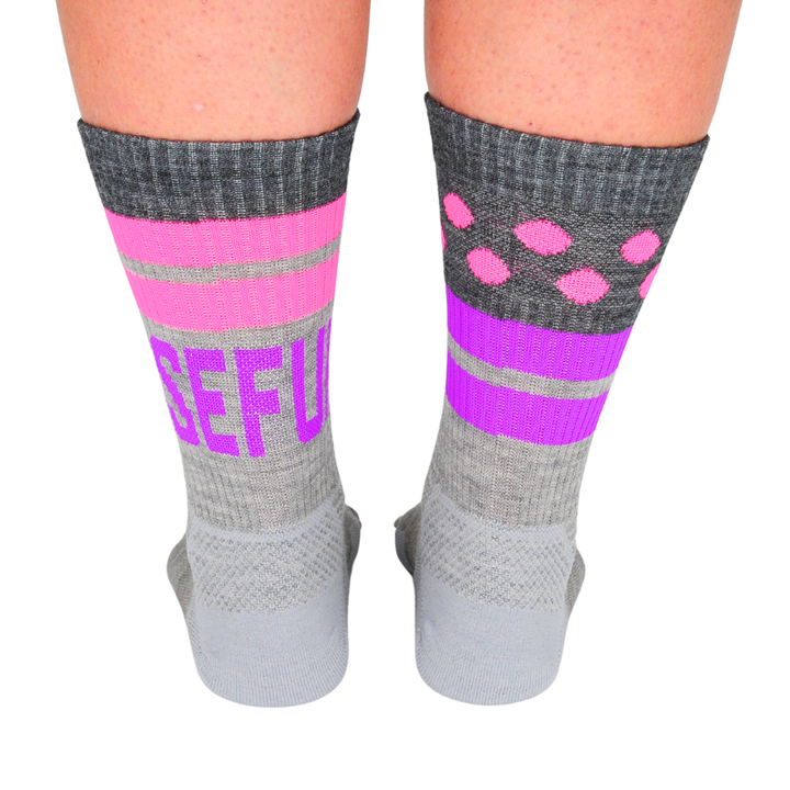 PIXIE HIGH - merino/sport nogavice