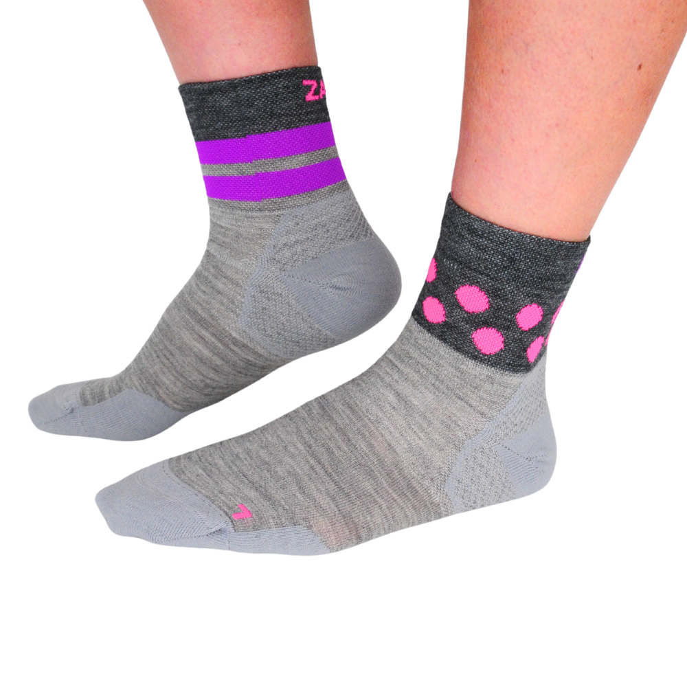 PIXIE MID - merino/sport nogavice