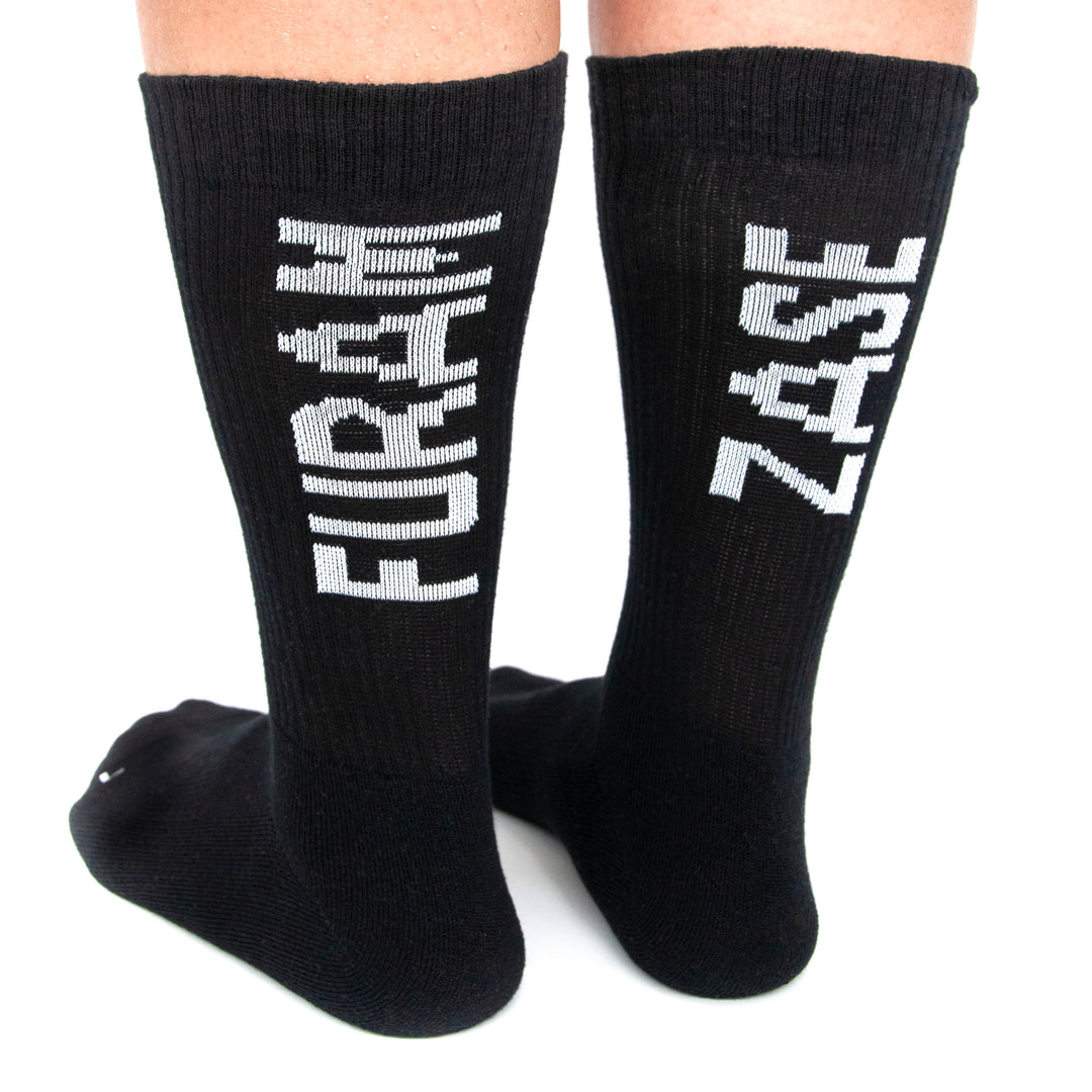 LOGO BLK 3-pack - casual/sport nogavice