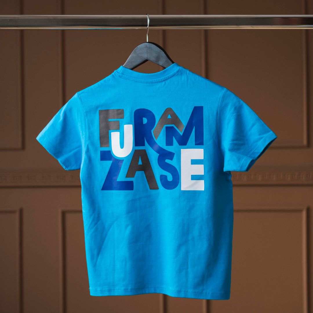 LOGO BLUE - otroška kratka majica