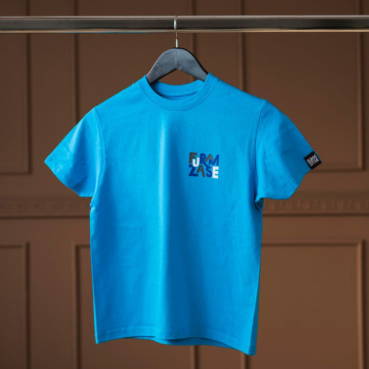 LOGO BLUE - otroška kratka majica