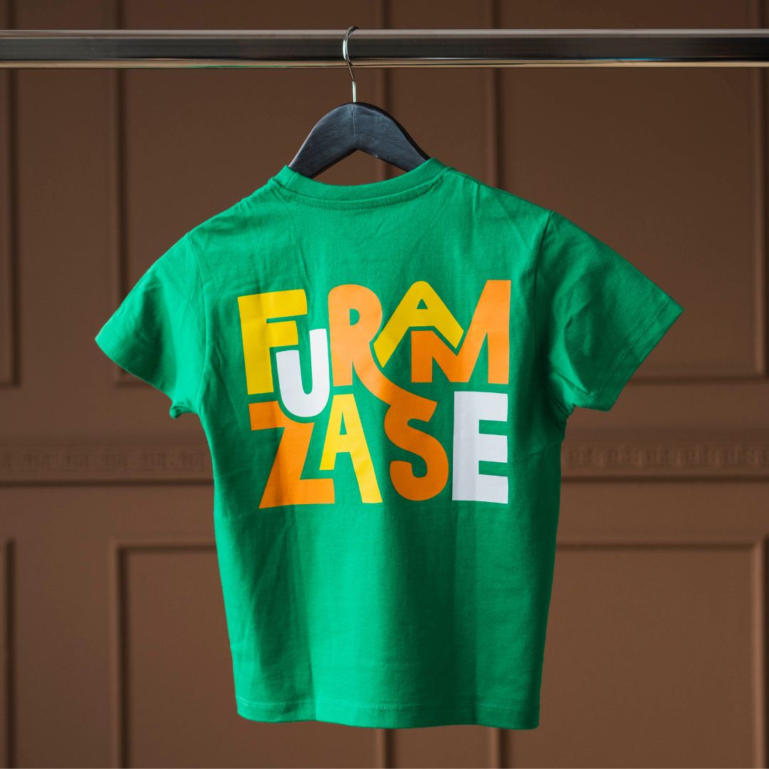 LOGO GREEN - otroška kratka majica