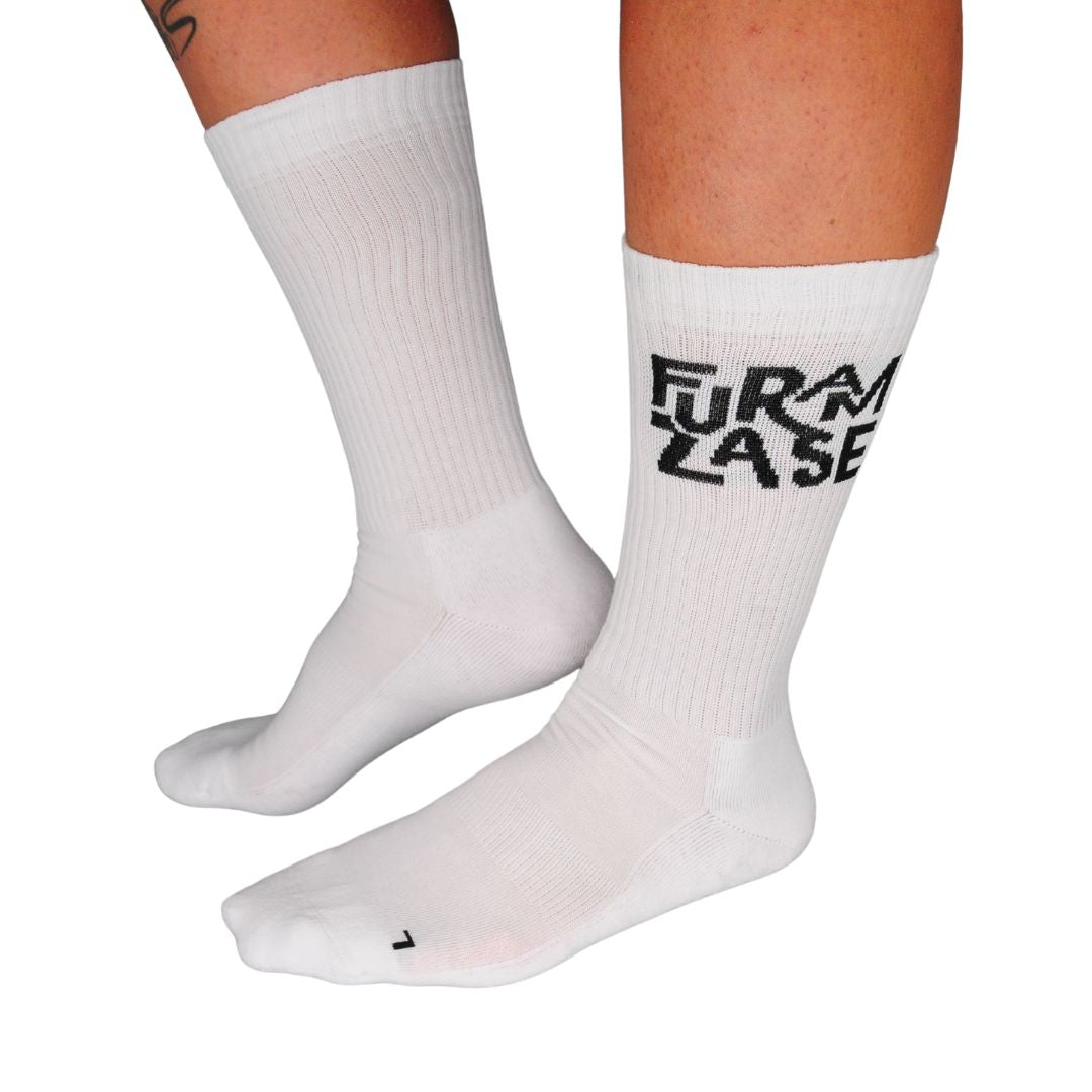 LOGO WHT 3-pack - casual/sport nogavice