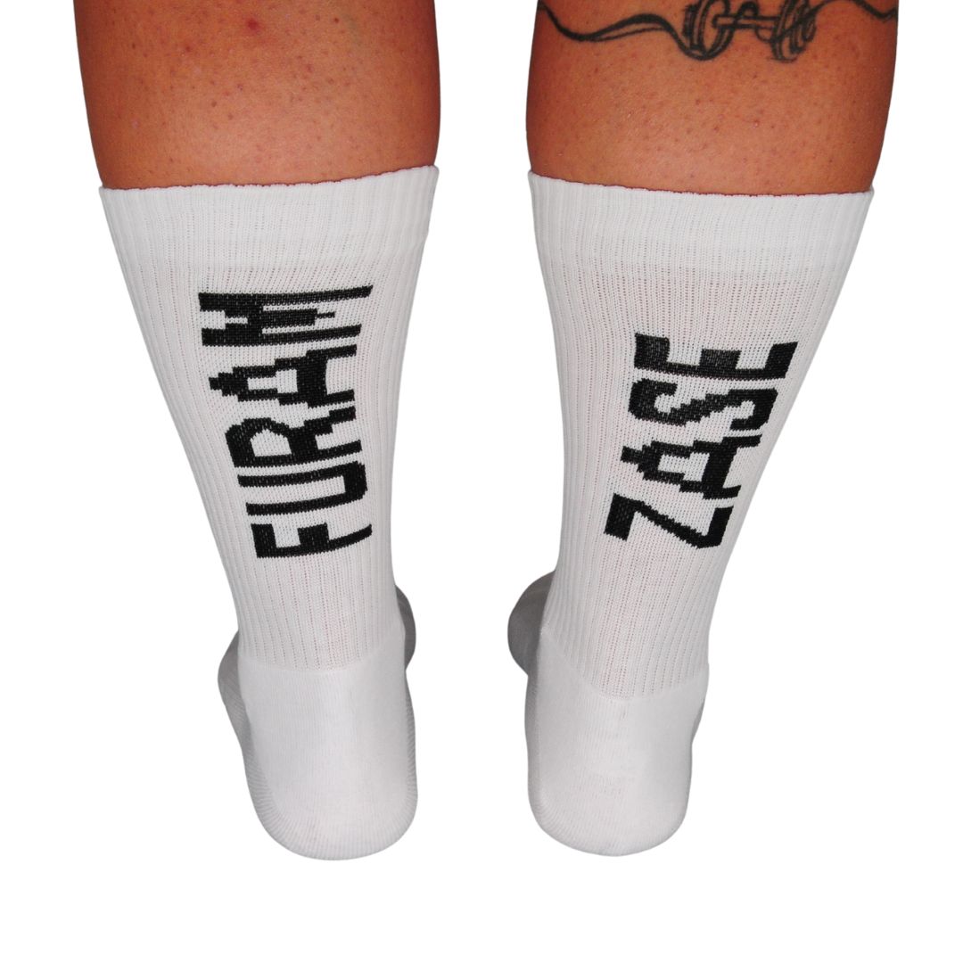 LOGO WHT 3-pack - casual/sport nogavice