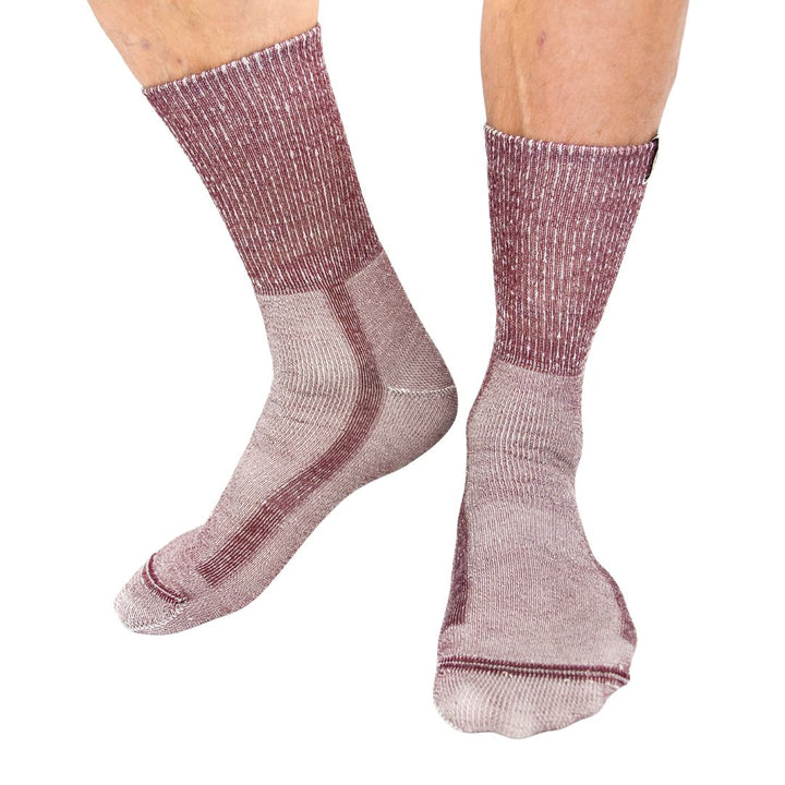 PREMIUM BORDO - merino nogavice