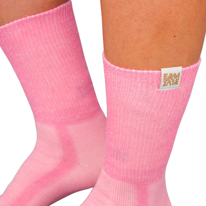 PREMIUM CIKLAM - merino nogavice