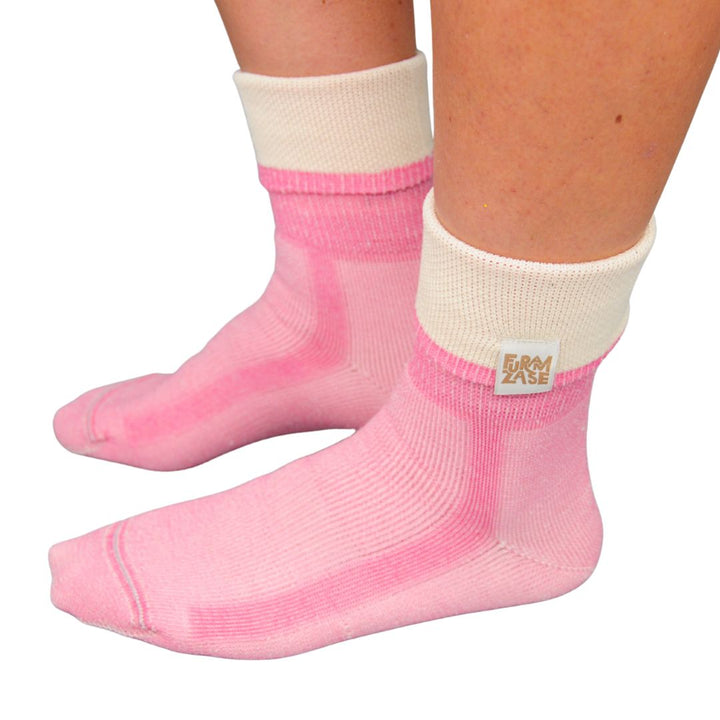 PREMIUM CIKLAM - merino nogavice