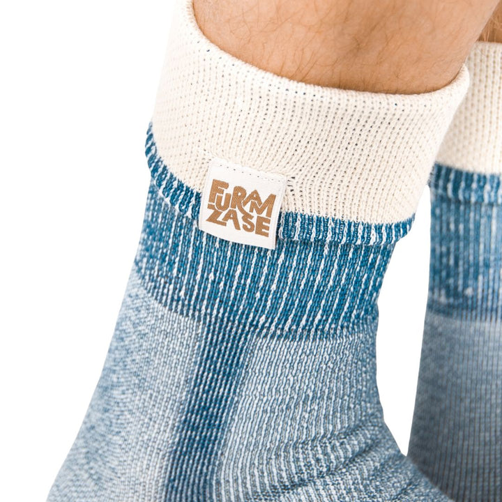 PREMIUM PETROLEJ - merino nogavice