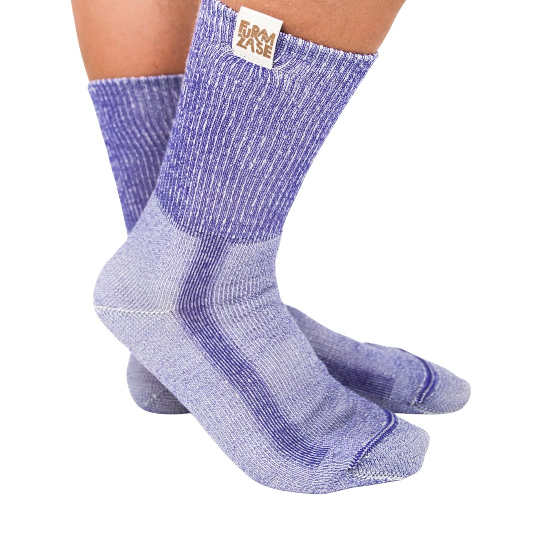 PREMIUM VIJOLA - merino nogavice